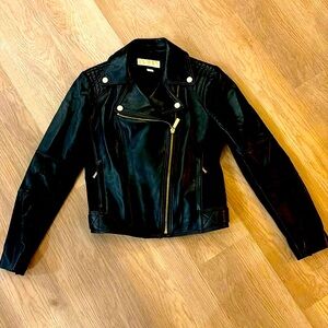 MICHAEL Michael Kors Black Leather Jacket